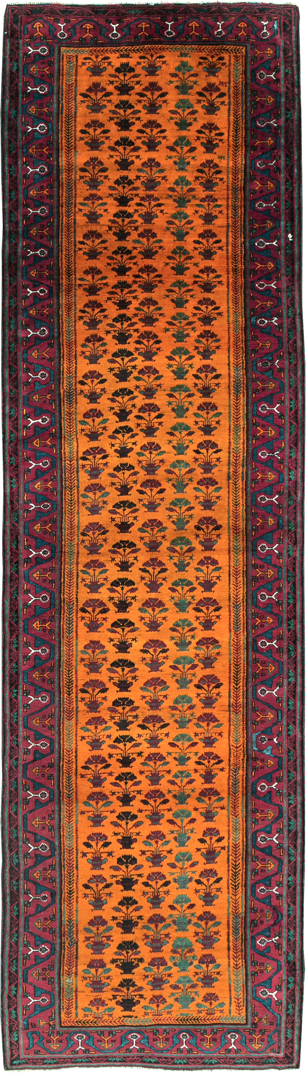 Vintage Northwest Persian Runner (Pair: 1 of 2), No.30291 - Gss