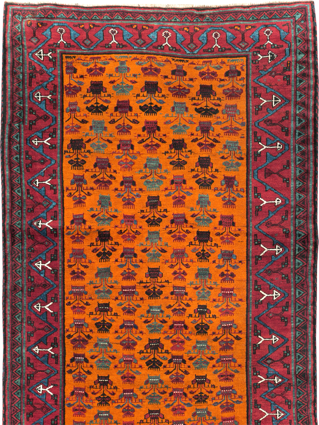 Vintage Northwest Persian Runner (Pair: 2 of 2), No.30292 - Gss