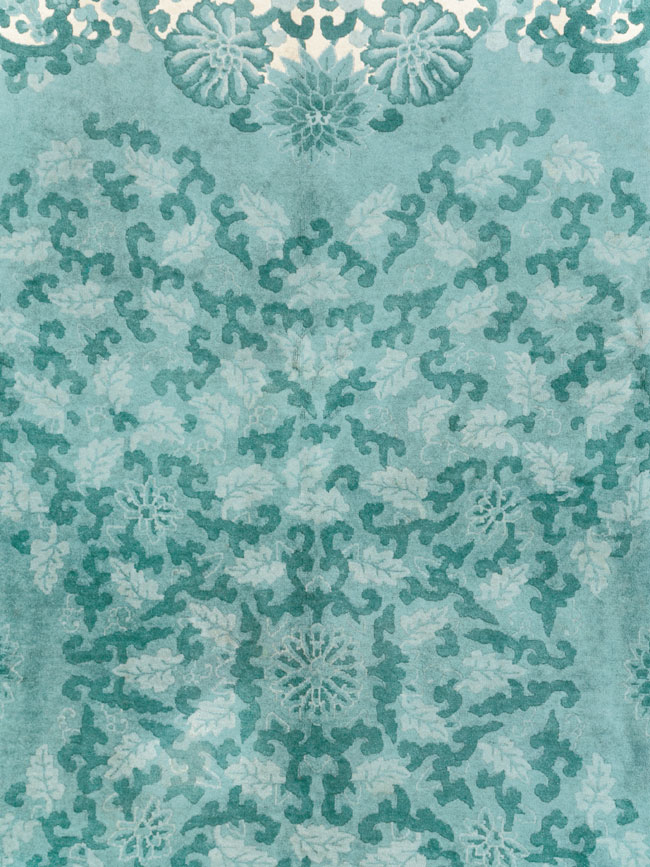 Mid-20th Century Chinese Art Deco Room Size Carpet, No.30293 - Gss