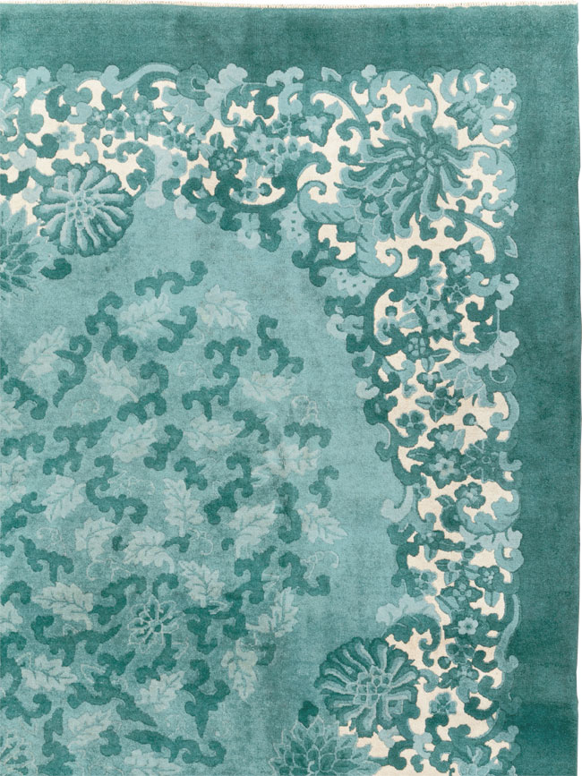 Mid-20th Century Chinese Art Deco Room Size Carpet, No.30293 - Gss