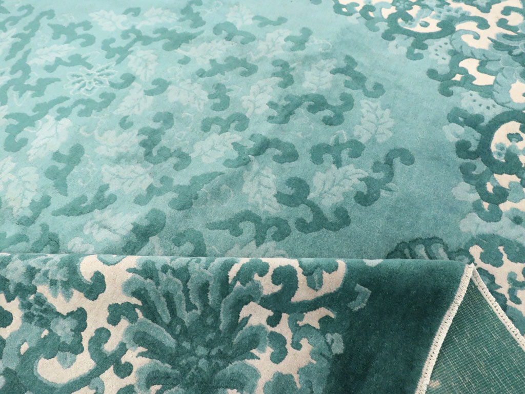 Mid-20th Century Chinese Art Deco Room Size Carpet, No.30293 - Gss