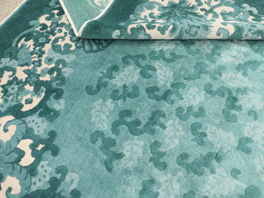 Mid-20th Century Chinese Art Deco Room Size Carpet, No.30293 - Gss