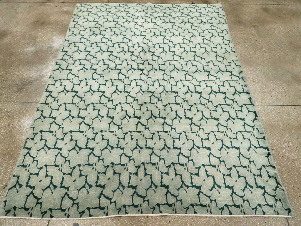 Vintage Art Deco Style Carpet, No.30301 - Gss