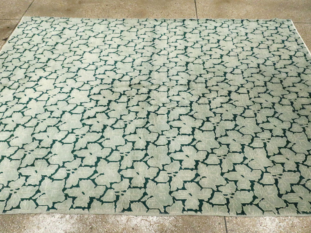 Vintage Art Deco Style Carpet, No.30301 - Gss