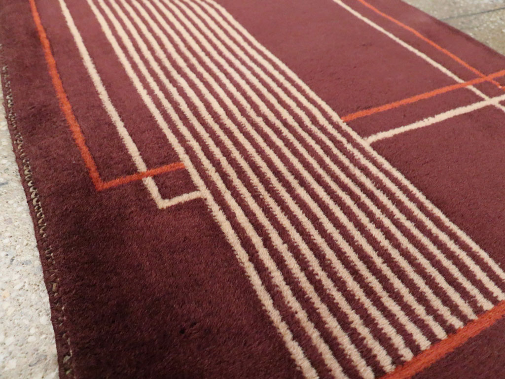 Mid-20th Century Chinese Art Deco Rug, No.30303 - Gss