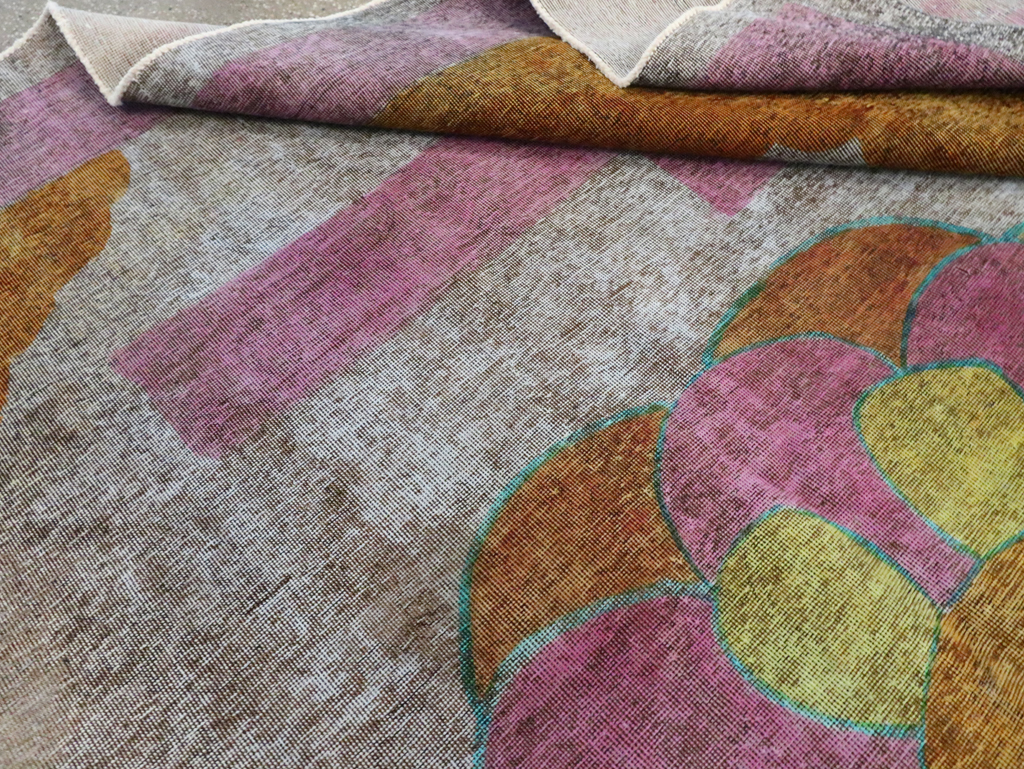 Vintage Persian Tabriz Carpet, No.30306 - Gss