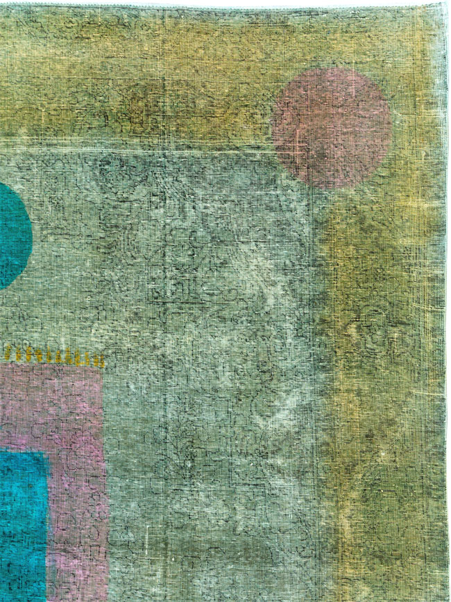 Vintage Persian Tabriz Carpet, No.30307 - Gss