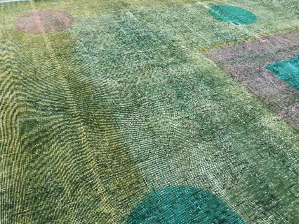 Vintage Persian Tabriz Carpet, No.30307 - Gss