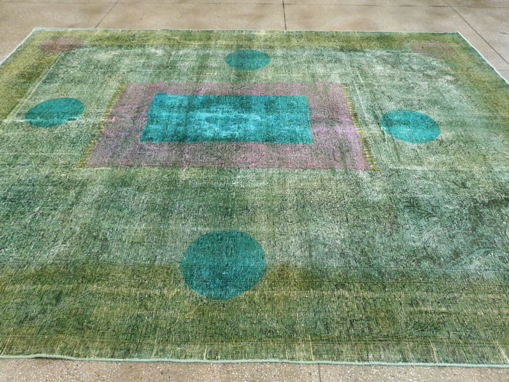 Vintage Persian Tabriz Carpet, No.30307 - Gss