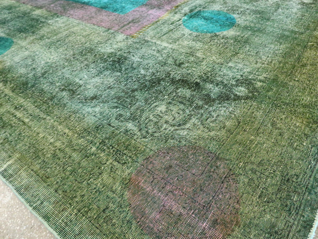 Vintage Persian Tabriz Carpet, No.30307 - Gss