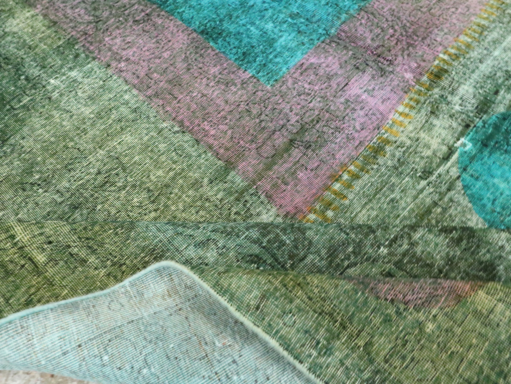 Vintage Persian Tabriz Carpet, No.30307 - Gss