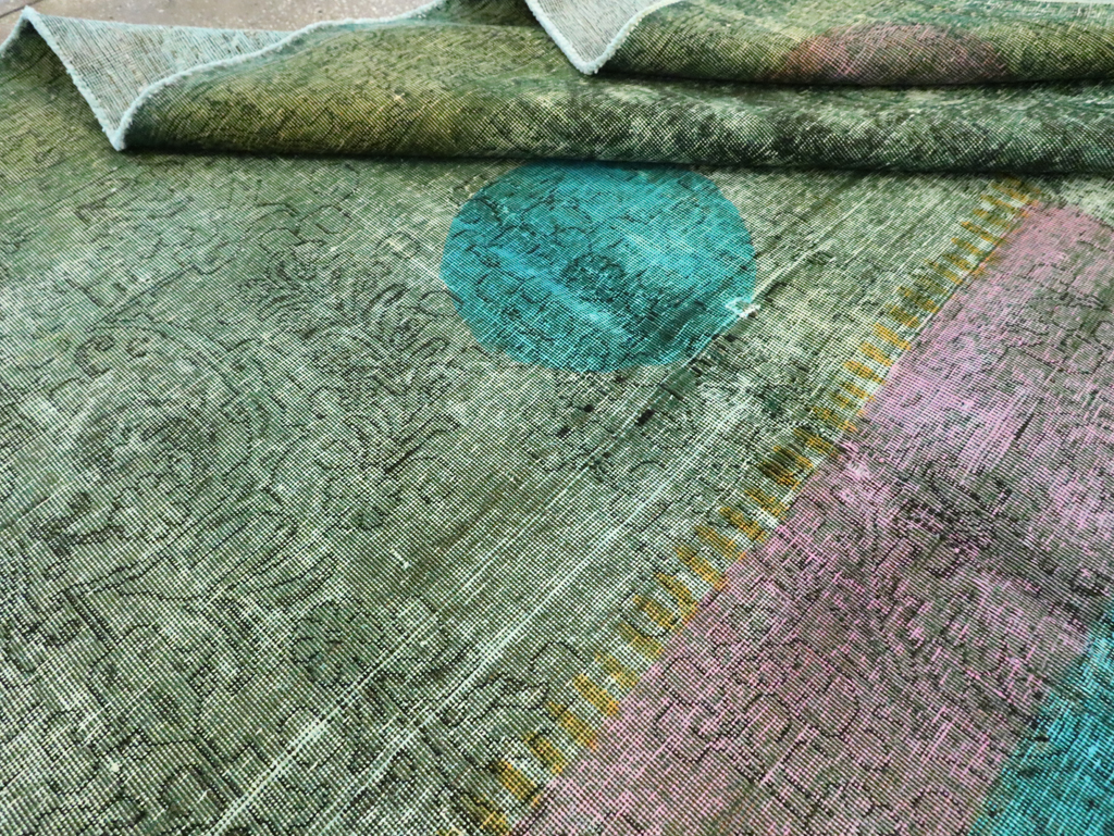 Vintage Persian Tabriz Carpet, No.30307 - Gss