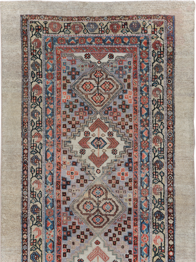 Vintage Persian Serab Long Runner, No.30316 - Gss