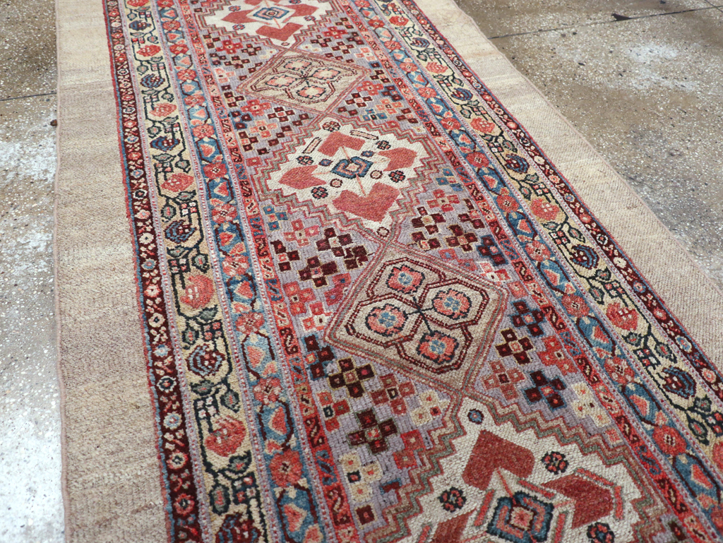 Vintage Persian Serab Long Runner, No.30316 - Gss
