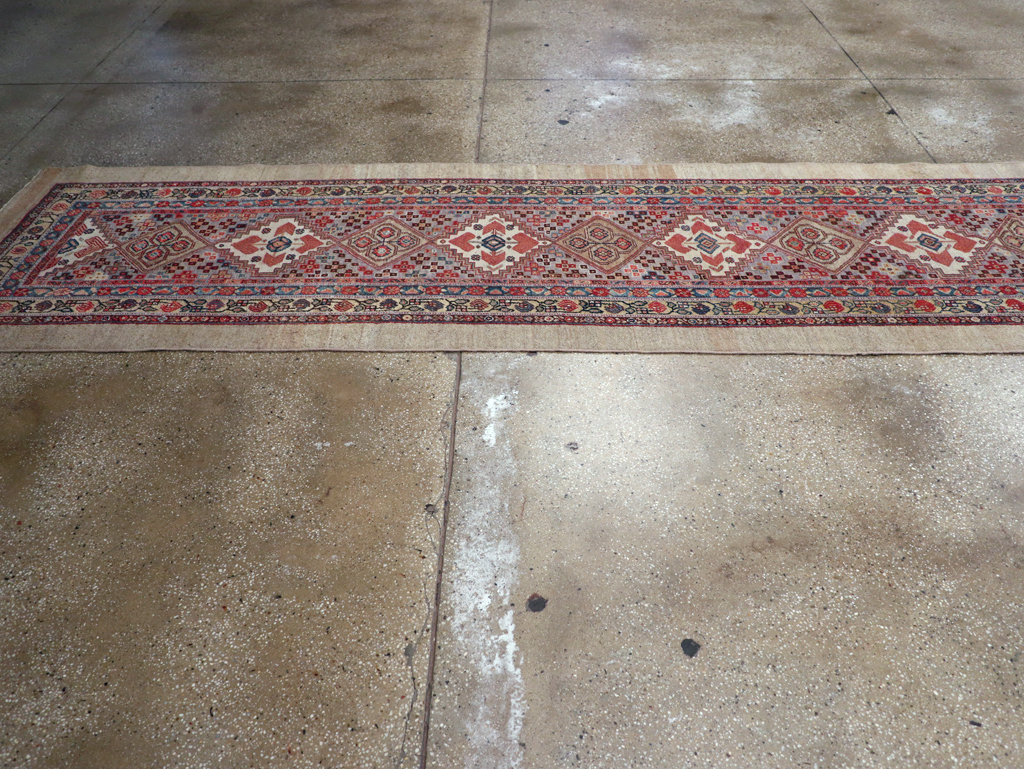 Vintage Persian Serab Long Runner, No.30316 - Gss