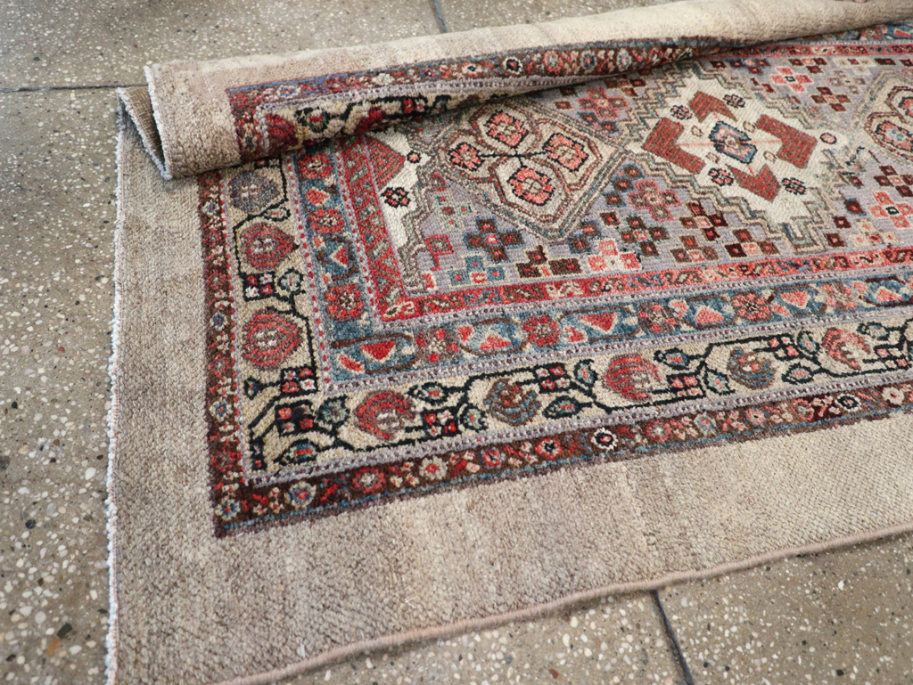 Vintage Persian Serab Long Runner, No.30316 - Gss