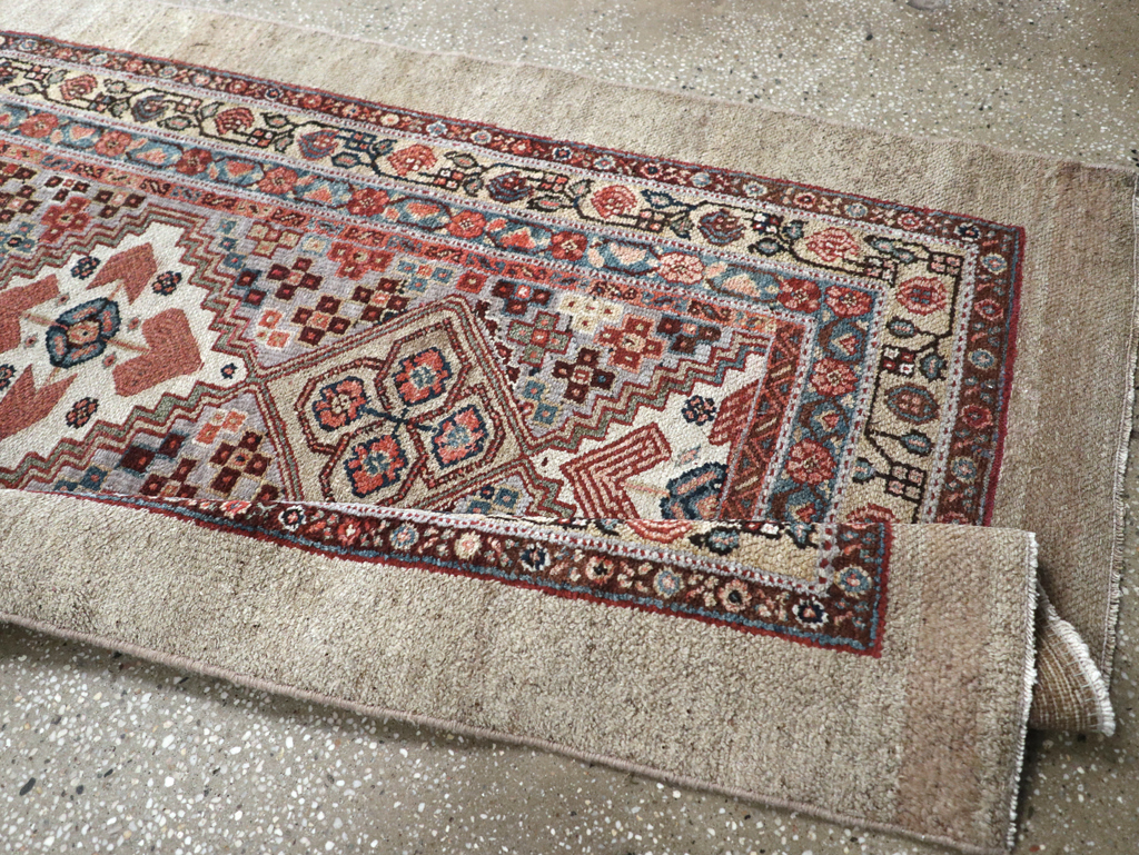 Vintage Persian Serab Long Runner, No.30316 - Gss