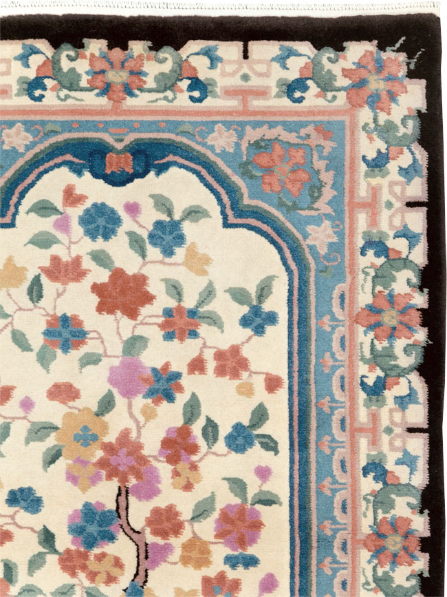 Vintage Chinese Deco Rug, No.30339 - Gss