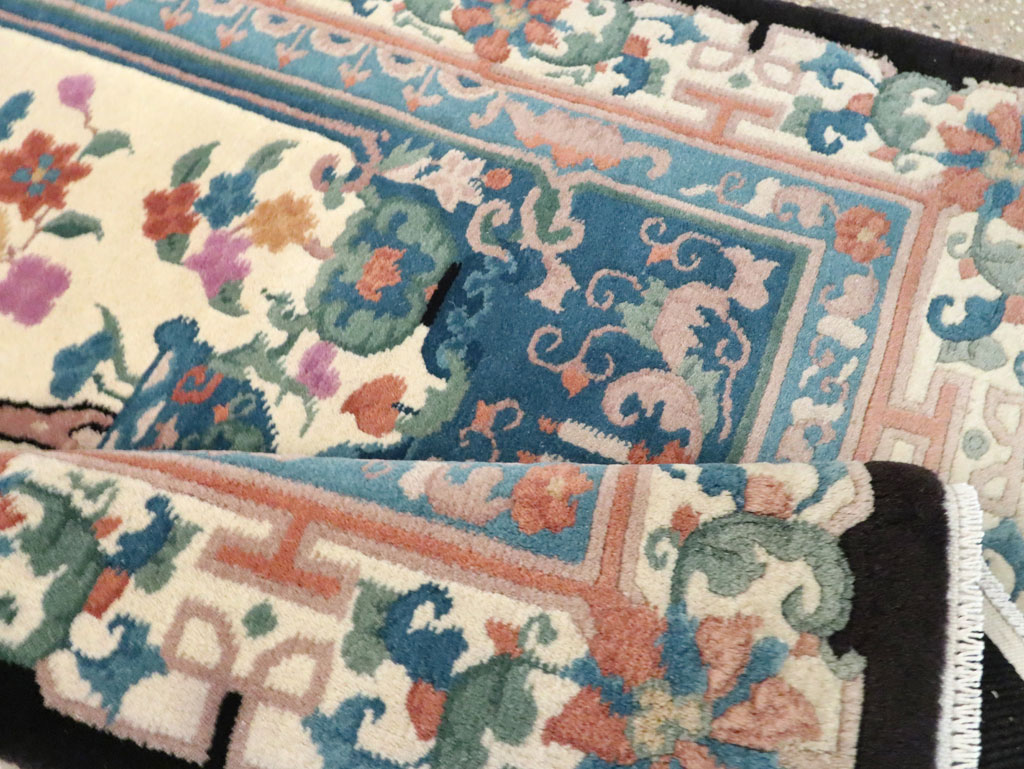 Vintage Chinese Deco Rug, No.30339 - Gss