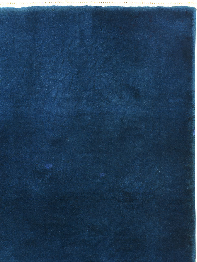 Mid-20th Century Chinese Art Deco Throw Rug, No.30340 - Gss