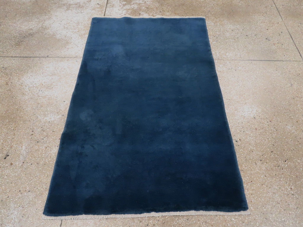 Mid-20th Century Chinese Art Deco Throw Rug, No.30340 - Gss