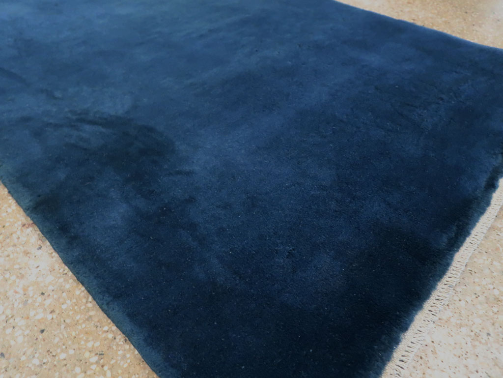 Mid-20th Century Chinese Art Deco Throw Rug, No.30340 - Gss