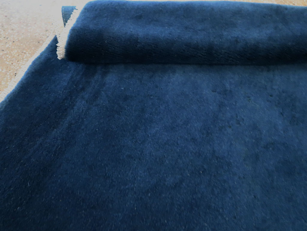 Mid-20th Century Chinese Art Deco Throw Rug, No.30340 - Gss