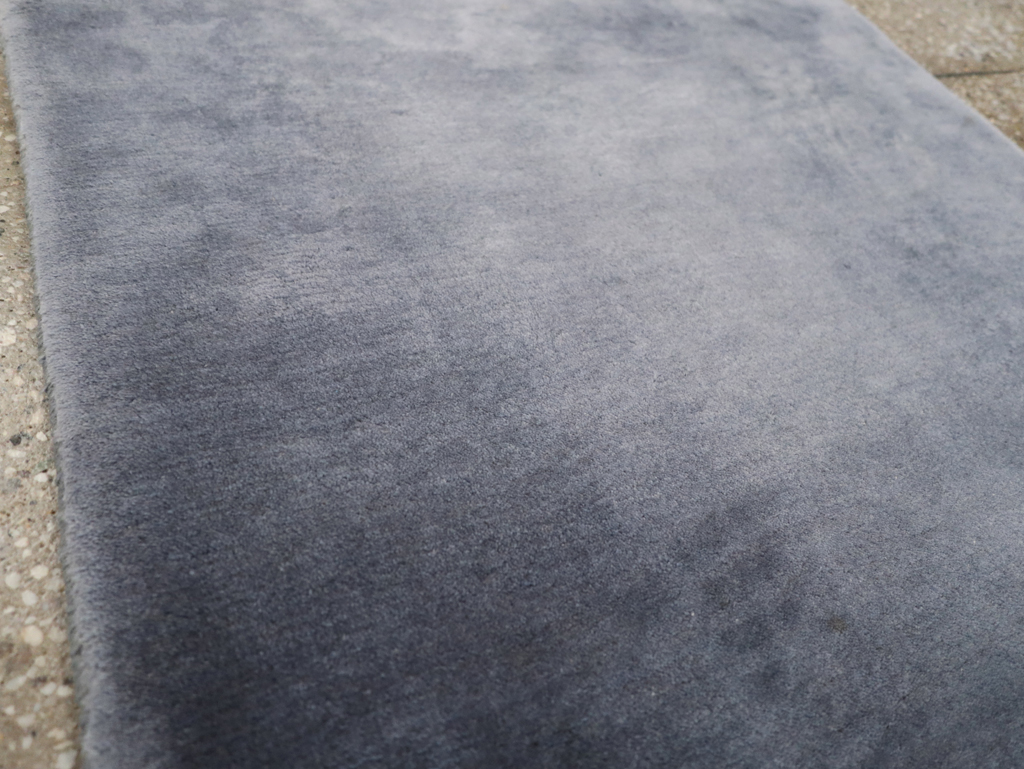 Vintage Chinese Art Deco Throw Rug, No.30346 - Gss