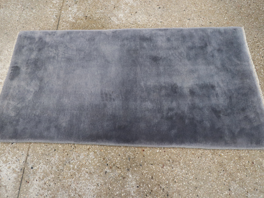 Vintage Chinese Art Deco Throw Rug, No.30346 - Gss