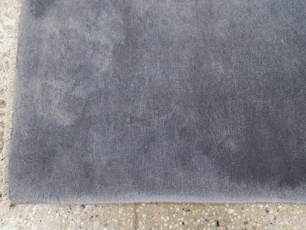 Vintage Chinese Art Deco Throw Rug, No.30346 - Gss