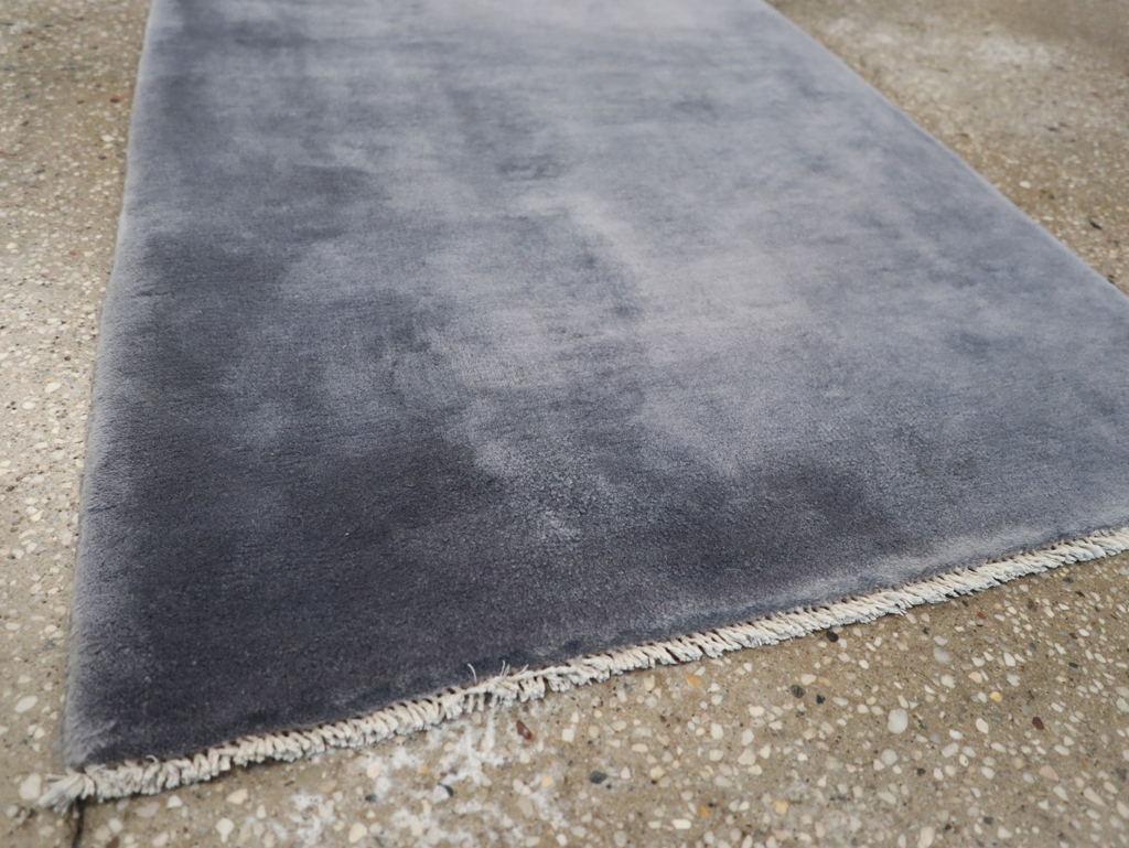 Vintage Chinese Art Deco Throw Rug, No.30346 - Gss