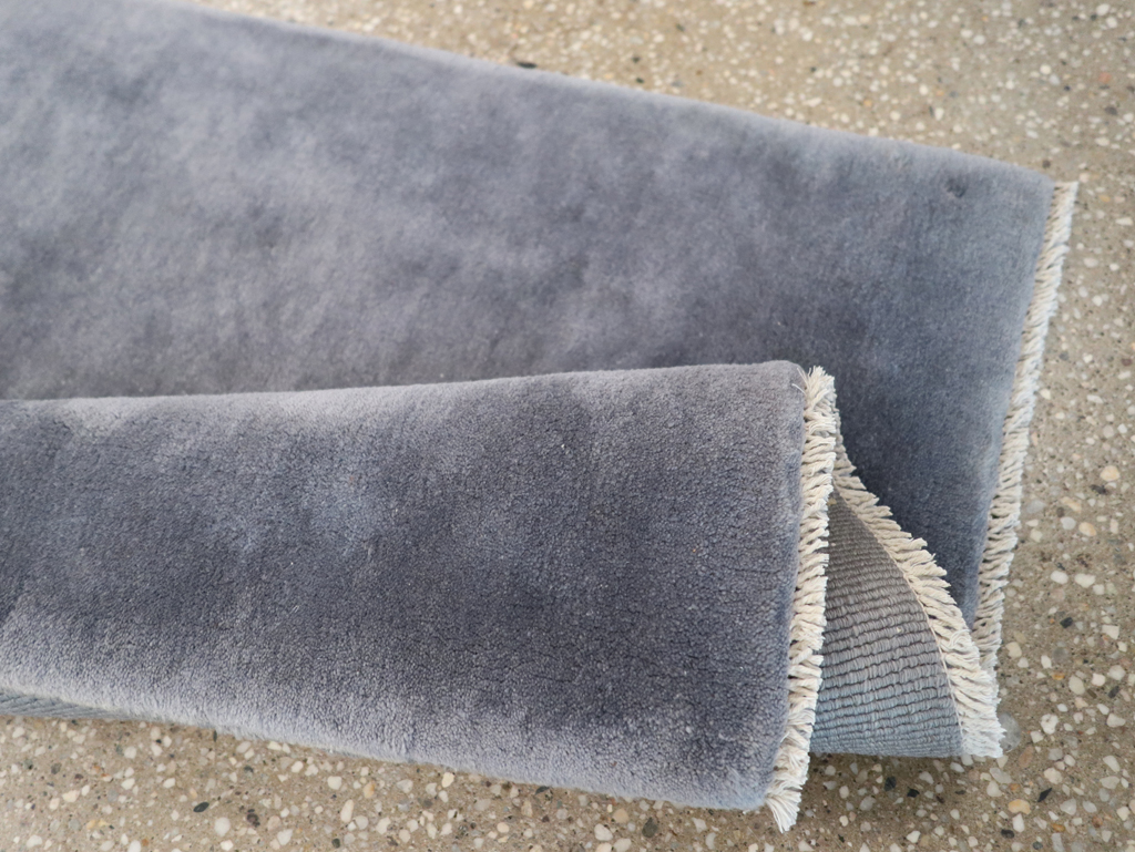 Vintage Chinese Art Deco Throw Rug, No.30346 - Gss