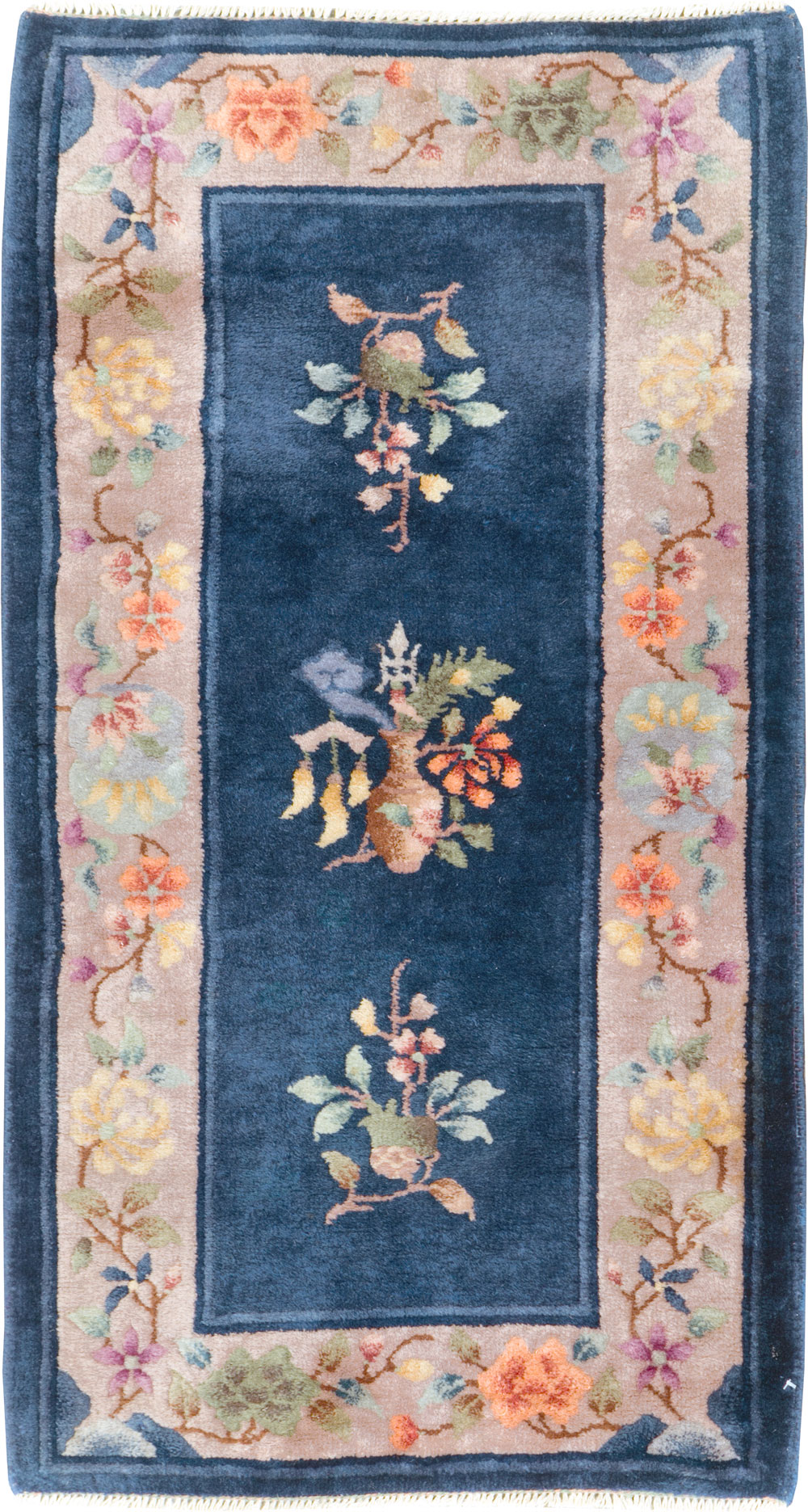 Vintage Chinese Deco Rug, No.30347 - Gss