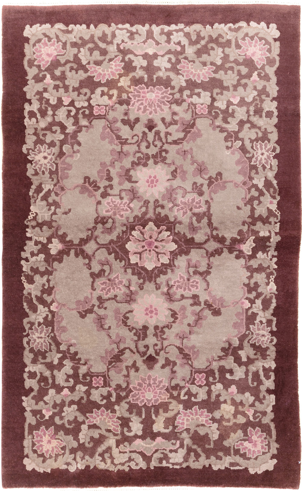 Mid-20th Century Chinese Art Deco Rug, No.30353 - Gss