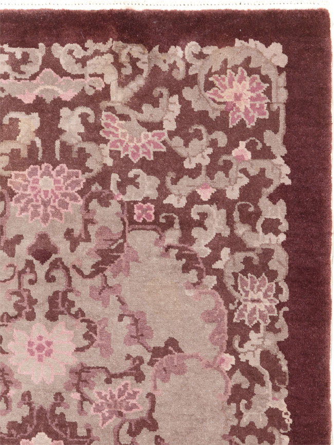 Mid-20th Century Chinese Art Deco Rug, No.30353 - Gss