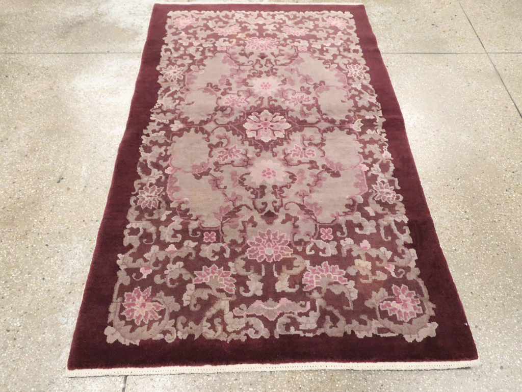 Mid-20th Century Chinese Art Deco Rug, No.30353 - Gss