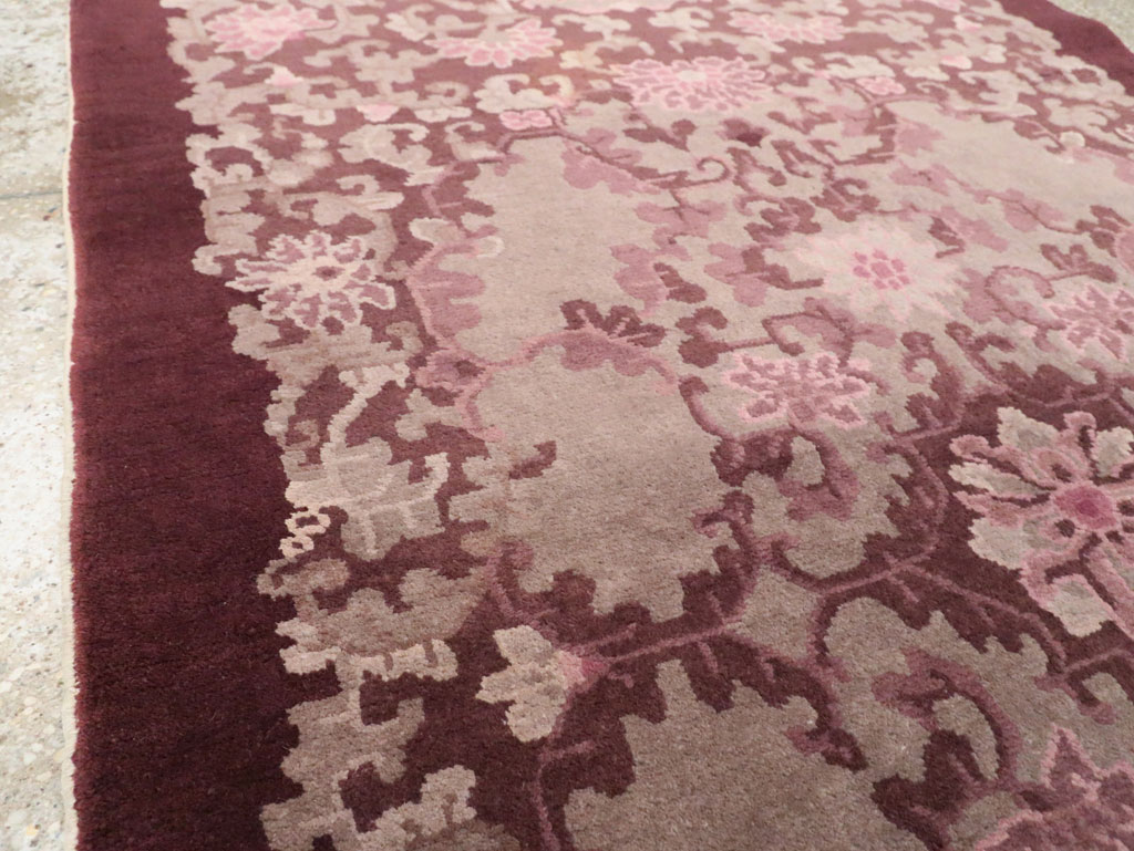 Mid-20th Century Chinese Art Deco Rug, No.30353 - Gss