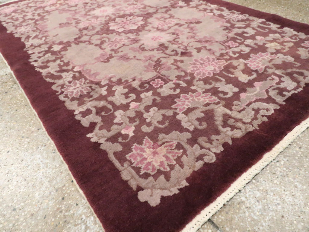 Mid-20th Century Chinese Art Deco Rug, No.30353 - Gss