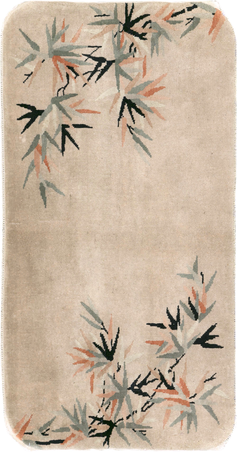 Vintage Chinese Deco Rug, No.30358 - Gss