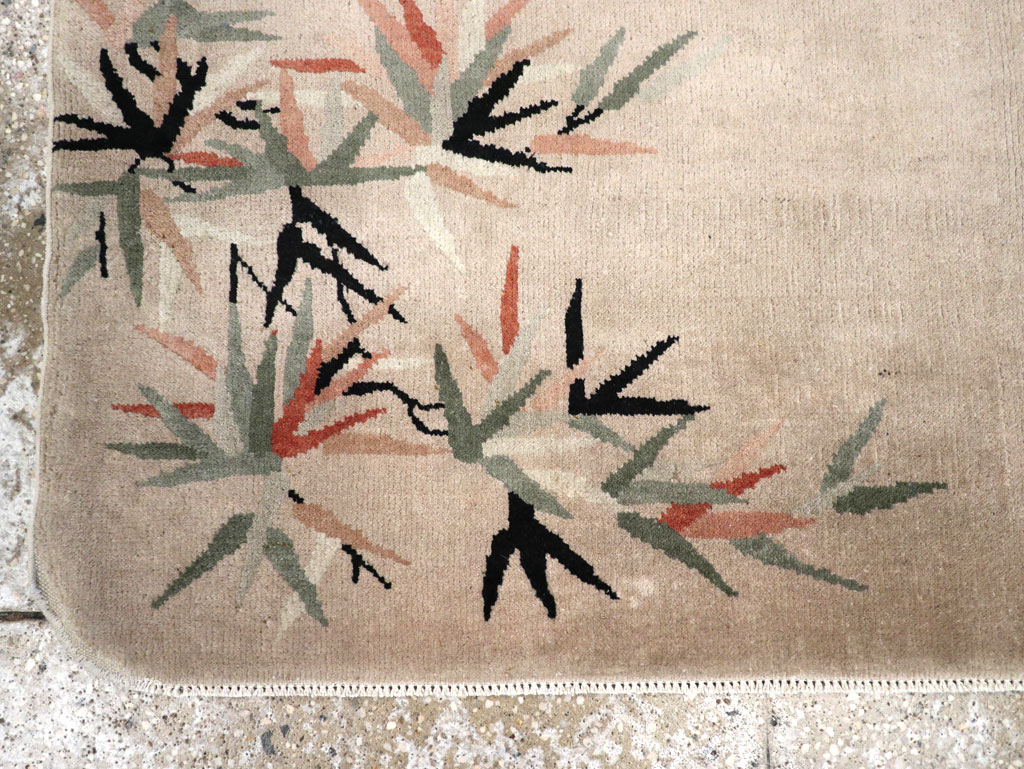 Vintage Chinese Deco Rug, No.30358 - Gss