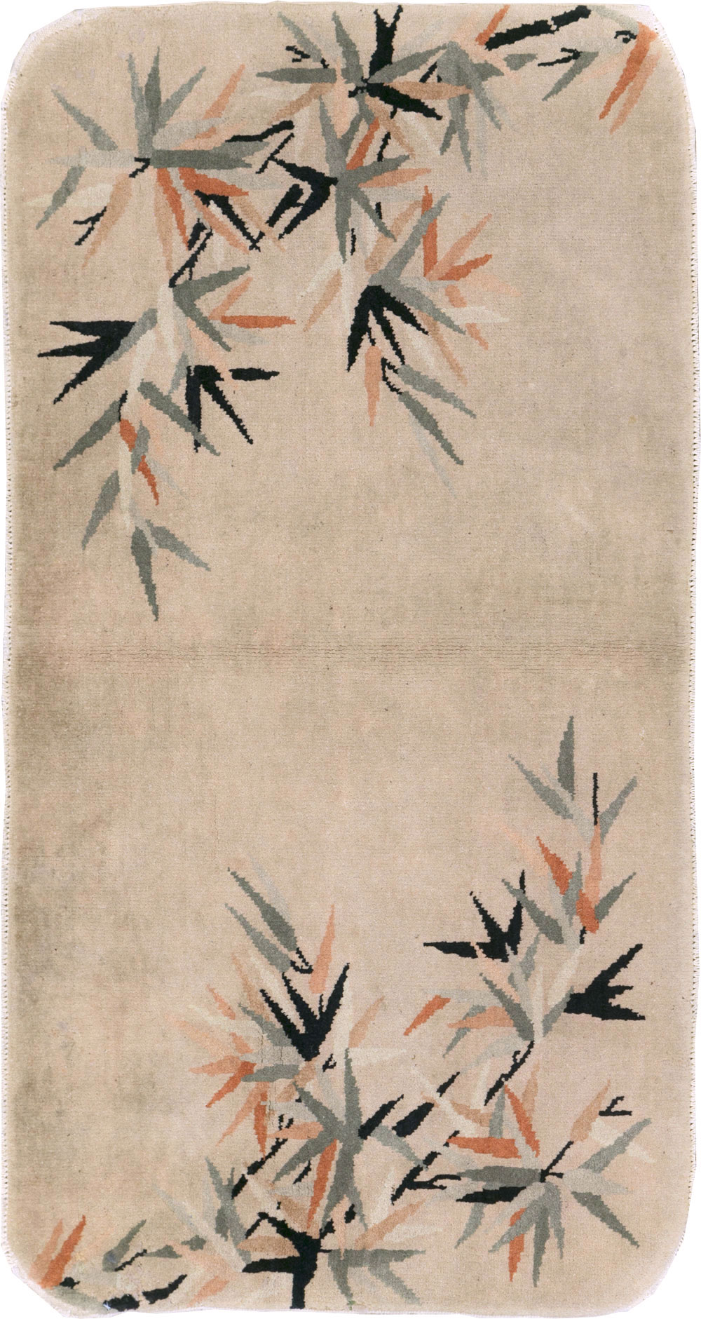 Vintage Chinese Deco Rug, No.30360 - Gss