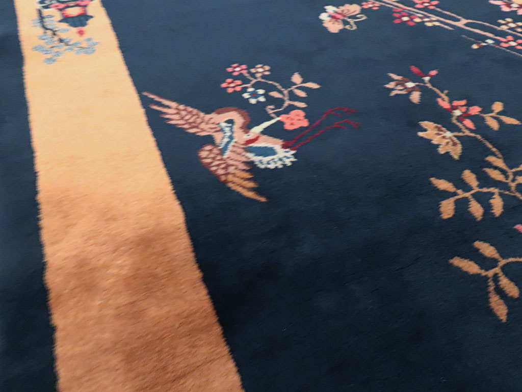 Mid-20th Century Handmade Chinese Art Deco Rug, No.30370 - Gss