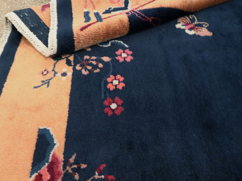 Mid-20th Century Handmade Chinese Art Deco Rug, No.30370 - Gss