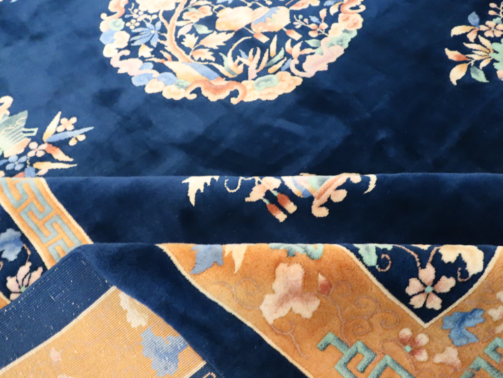 Mid-20th Century  Chinese Art Deco Room Size Carpet, No.30371 - Gss