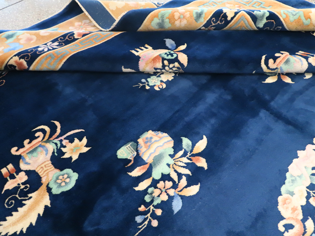 Mid-20th Century  Chinese Art Deco Room Size Carpet, No.30371 - Gss