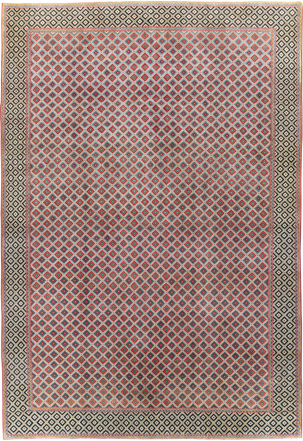 Vintage Persian Quom Small Room Size Carpet, No.30374 - Gss