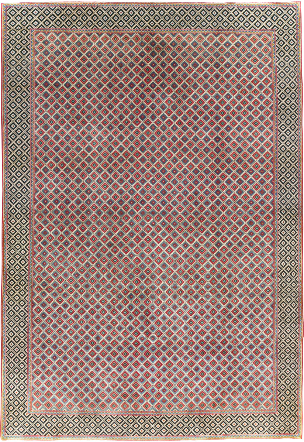 Vintage Persian Quom Small Room Size Carpet, No.30374 - Gss