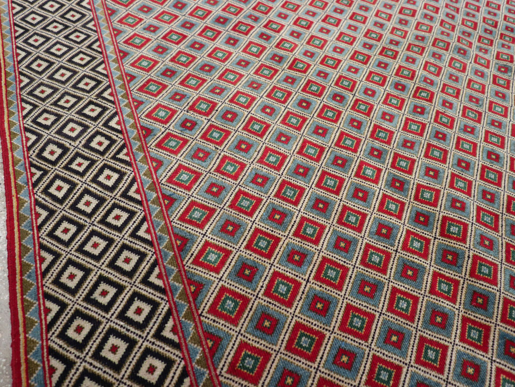 Vintage Persian Quom Small Room Size Carpet, No.30374 - Gss