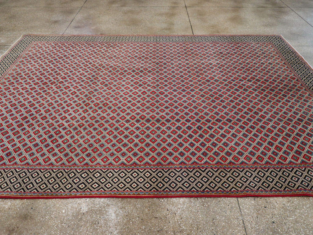 Vintage Persian Quom Small Room Size Carpet, No.30374 - Gss