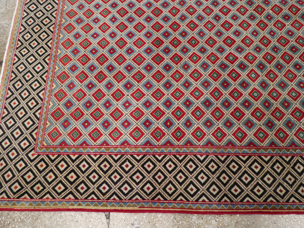 Vintage Persian Quom Small Room Size Carpet, No.30374 - Gss